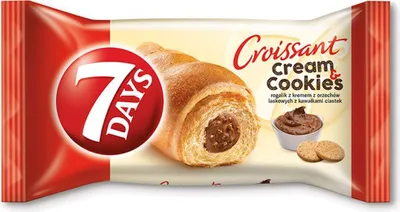 Obrázok produktu pre 7Days Ciastka z nadzieniem orzech laskowym 60 g