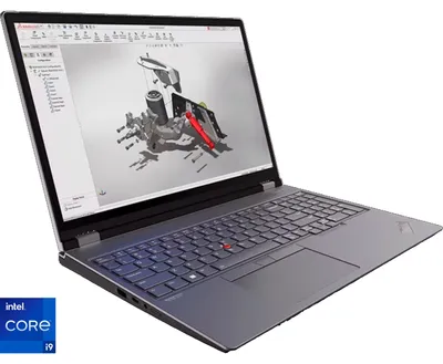 Produktbild von LENOVO 21FA0045GE ThinkPad P16 G2 Intel Core i9-13980HX 40,64cm 16Zoll WQUXGA 2x32GB 1TB SSD RTX A3500 W11P no WWAN Ready 3YPS TopSeller