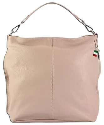 Obrázok produktu pre Kožená taška Florence cez rameno shopper pink OTF138A