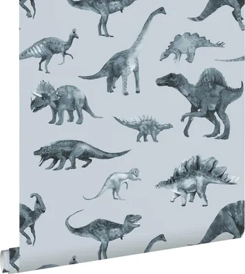 Obrázek produktu pro ESTAhome tapeta dinosauři modrá 50 x 900 cm
