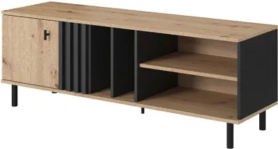 Produktbild von TV-Schrank MADIS C TV-Lowboard Ablage und 1 Tür eiche artisan / anthrazit