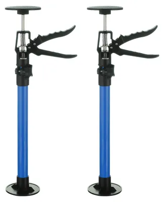 Teleskop-Stützstange 50-115 cm, 100 kg, 2er-Pack Blau