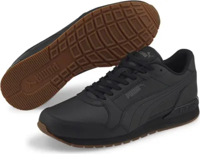 Produktbild von Puma Echtleder Sneaker 'ST Runner v3 L ' puma black - puma black - gum, Uni, Neutral EU:37 EU