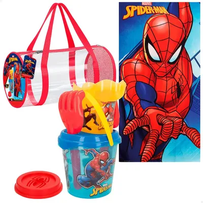 Produktbild von Colorbaby 77892 Spider-man Strand Eimer   Kinder  One Size