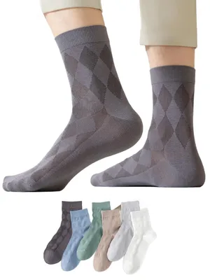 Imagen del producto de Calcetines hasta la pantorrilla de color verde, talla única