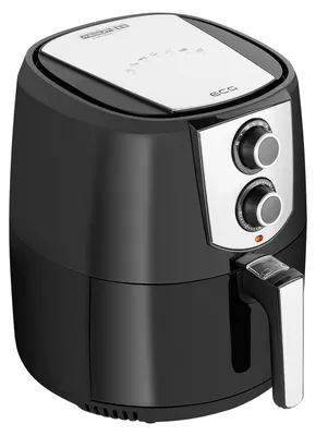 Produktbild von ECG AF 3501 Crispy, Low Fat Fritteuse, 3,5 l, 80 °C, 200 °C, Einzelbild, Schwarz