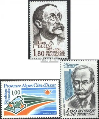 Produktbild von Briefmarken Frankreich 1982 Mi 2373,2374,2375 (kompl.Ausg.) gestempelt Blum