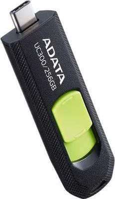 Produktbild von Adata ADATA UC300 USB-Flash-Laufwerk 256 GB USB Typ-C 3.2 Gen 1 (3.1 Gen 1) Schwarz, Grün