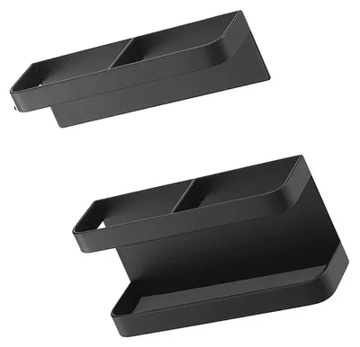 Produktbild von Schirmständer, magnetisch und verstellbar, wandmontiert, schwarz, für Flur