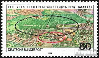 Produktbild von Briefmarken BRD (BR.Deutschland) 1984 Mi 1221 (kompl.Ausg.) FDC 25 Jahre DESY