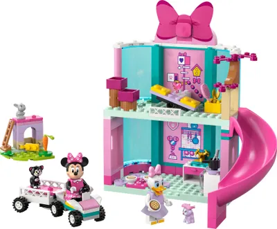 Produktbild von LEGO ? Disney Minnies Tierhotel  – Bau- und Spielset zu Micky Maus Wunderhaus – Bauspielzeug für Vorschulkinder mit 2 Mini-Figuren – Geschenk für Mädchen und Jungen ab 4 Jahren – 43274