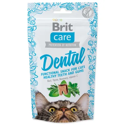Produktbild von Brit Care Cat Snack Dental 50g