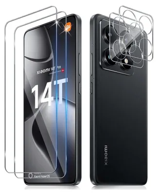 Produktbild von 2X Schutzglas für Xiaomi 14T Pro Display Kamera Panzerfolie Hartglas Full 9H