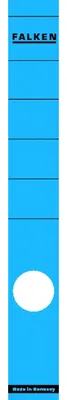 Produktbild von Ordnerrückenschilder selbstklebend 36x290mm VE=10x10 Stück blau