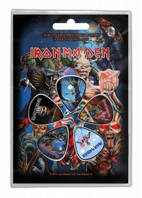 Produktbild von Iron Maiden Later Albums Plektrum Pack