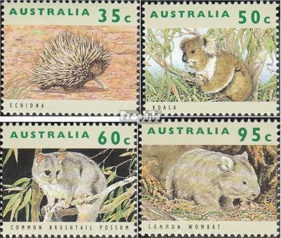 Produktbild von Briefmarken Australien 1992 Mi 1314y-1317y (kompl.Ausg.) postfrisch Tiere