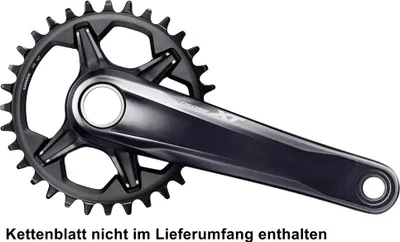 Produktbild von SHIMANO Kurbelgarnitur DEORE XT FC-M8130-1 12-fach 180 mm - 8130-1, 12-fach, ...