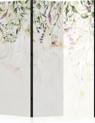 Immagine prodotto di LUMASOUL Paravento Monofacciale, paravento divisorio per interni, Motivo floreale, 135x172 cm