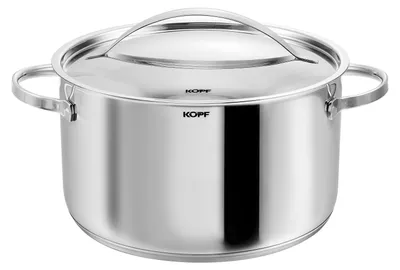 Produktbild von Kopf Topfset Stilo (Edelstahl, 10-teilig, inkl. 5 Deckel, Induktion)