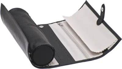 Produktbild von Davidt's Schmuckrolle Schmucktasche schwarz Reiseetui für Schmuck