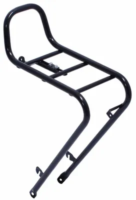 Zdjęcie produktu dla Bagażnik STECO V.R. "Flow" 28", Ø 16 mm stal czarny mat