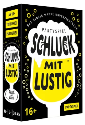 Produktbild von Kylskapspoesi KYL43036 Schluck mit lustig, Schwarz
