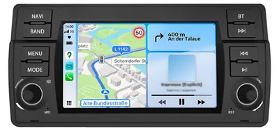 Immagine prodotto di Autoradio Android da 7 pollici 2+64 GB per BMW E46 Serie 3 318 320 325 M3 Wireless CarPlay Android Auto WiFi GPS Navi RDS DSP DAB+ Bluetooth