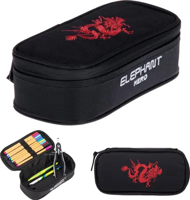 Produktbild von Mäppchen Box Large Elephant Hero Signature Federtasche Federmäppchen pencil case Pennal Drache BOX 12613 Dragon