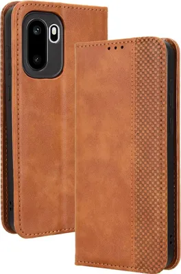 Produktbild von OnePlus 15R Hülle - Coverup Vintage Style Klapphülle - Braun