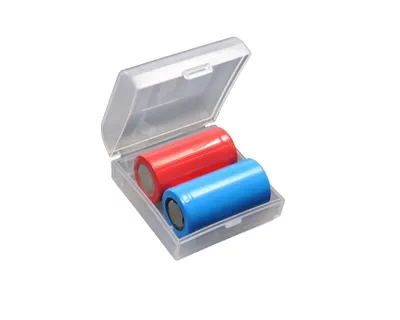 Produktbild von Plastikbox für 2x 18350 transparent