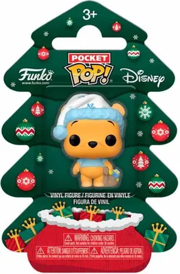 Produktbild von FUNKO POP!  Vinyl Schlüsselanhänger Winnie the Pooh Holiday 2025  Pooh Tree Holiday Box 4cm