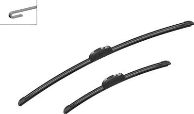 Zdjęcie produktu dla Pióro Wycieraczki Aerotwin Retro Podwójne 650/400Mm Peugeot 206 06.98-