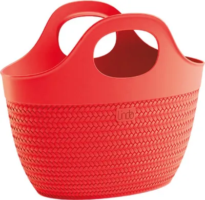 Productafbeelding van van der Meulen Strandtas Linda Bag Compact, rood - Tassen voor speelgoed
