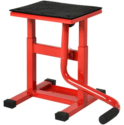 Produktbild von DURHAND Motorradheber 150 kg Belastbar Motorradhebebühne 275/395 mm Montagebock