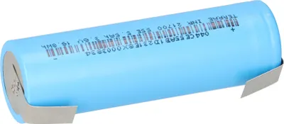 Produktbild von TerraE INR21700 55E2 5,5Ah 3,6V 19,8Wh LiNiCoAIO2-Zelle U-Lötfahne