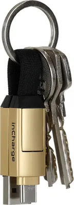 Produktbild von InCharge 6 - nabíjecí kabel - stříbrná nabíječka mobilních telefonů - kabel mobilního telefonu - kabel USB, nabíječky USB - nabíječka