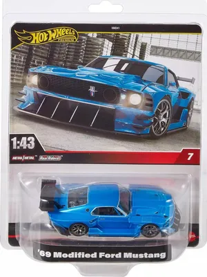 Produktbild von Hot Wheels HWT04, Auto, 14 Jahr(e), Kunststoff, Metall, Schwarz, Blau