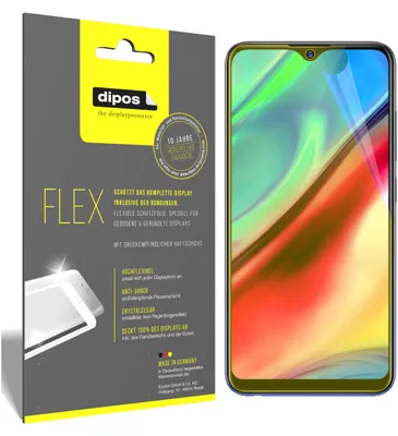 Produktbild von 3x Vivo Y91i Schutzfolie Folie, 100% Displayabdeckung, dipos Flex