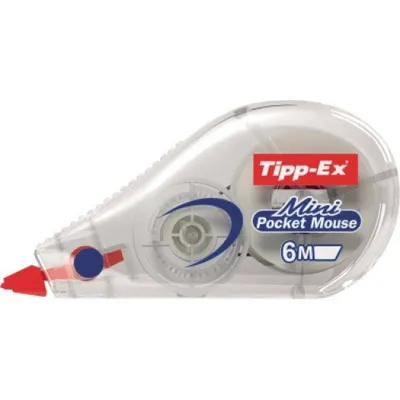 Image de Tipp-Ex® 8221351 Rouleau correcteur Mini Pocket Mouse, 5 mm x 5 m