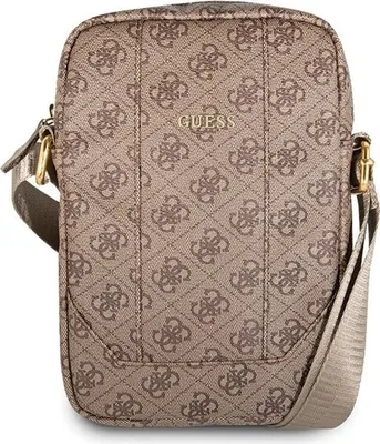 Produktbild von Guess Uptown Tablet Bag 10 – designová taška přes rameno pro tablety do 10 palců (hnědá)