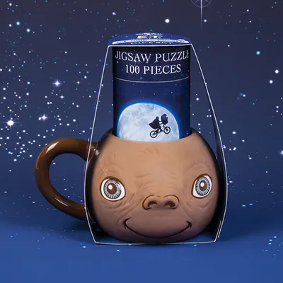 Produktbild von Fizz Creations E.T. Der Außerirdische Tasse und Puzzle Set