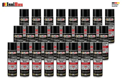 Isolbau Folienkleber-Spray 24 x 500 ml Baukontaktkleber Dampfsperrfolie Sprühkleber