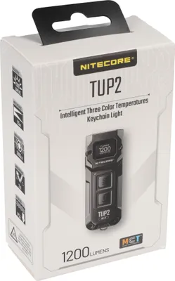 Zdjęcie produktu dla Nitecore TUP2, pomarańczowy – 1200 lumenów, MCT, OLED