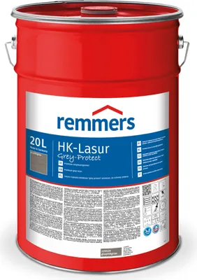 Produktbild von Remmers HK-Lasur 3in1 Grey-Protect graphitgrau (FT-25416) 20 l, Holzlasur aussen