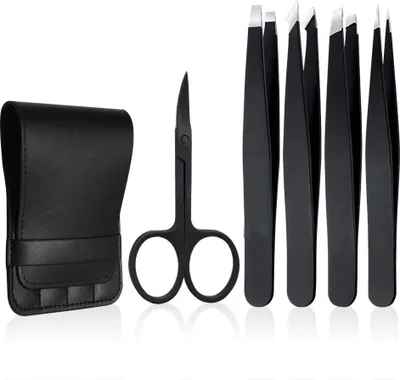 Produktbild von Pinzette Set Präzisions-Pinzetten set Präzision zum Augenbrauen Zupfen