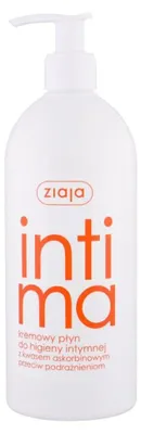 Productafbeelding van ZIAJA Intima, romige intieme wasvloeistof met ascorbinezuur, 500 ml