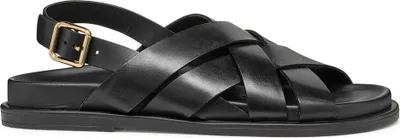 Image de GEOX ADELASH, sandales noires pour femmes, taille 37