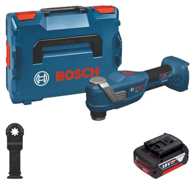 Image de Bosch GOP 18V-30 Outil multifonctions sans fil 18 V Starlock Plus Brushless ( 06018G3001 ) + L-Boxx - sans batterie, sans chargeur