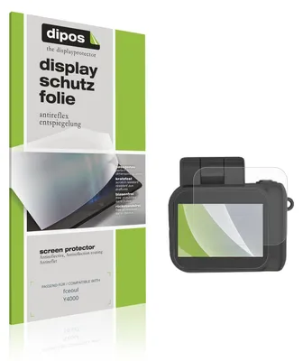 Produktbild von 4x Schutzfolie für fceoul Y4000 matt Displayschutzfolie Folie Display Schutz dipos