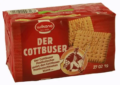 Produktbild von Der Cottbuser Butterkeks mit Honig (230 g)